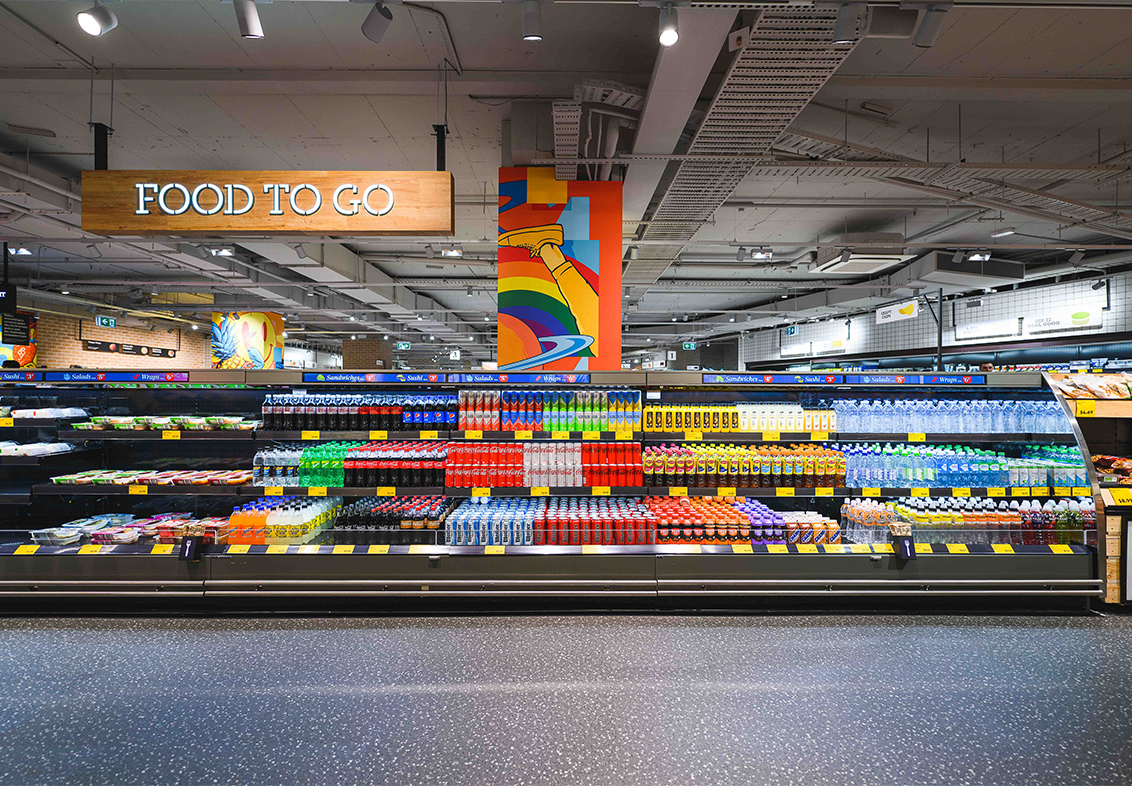 Radiant Lighting Aldi Corner Store