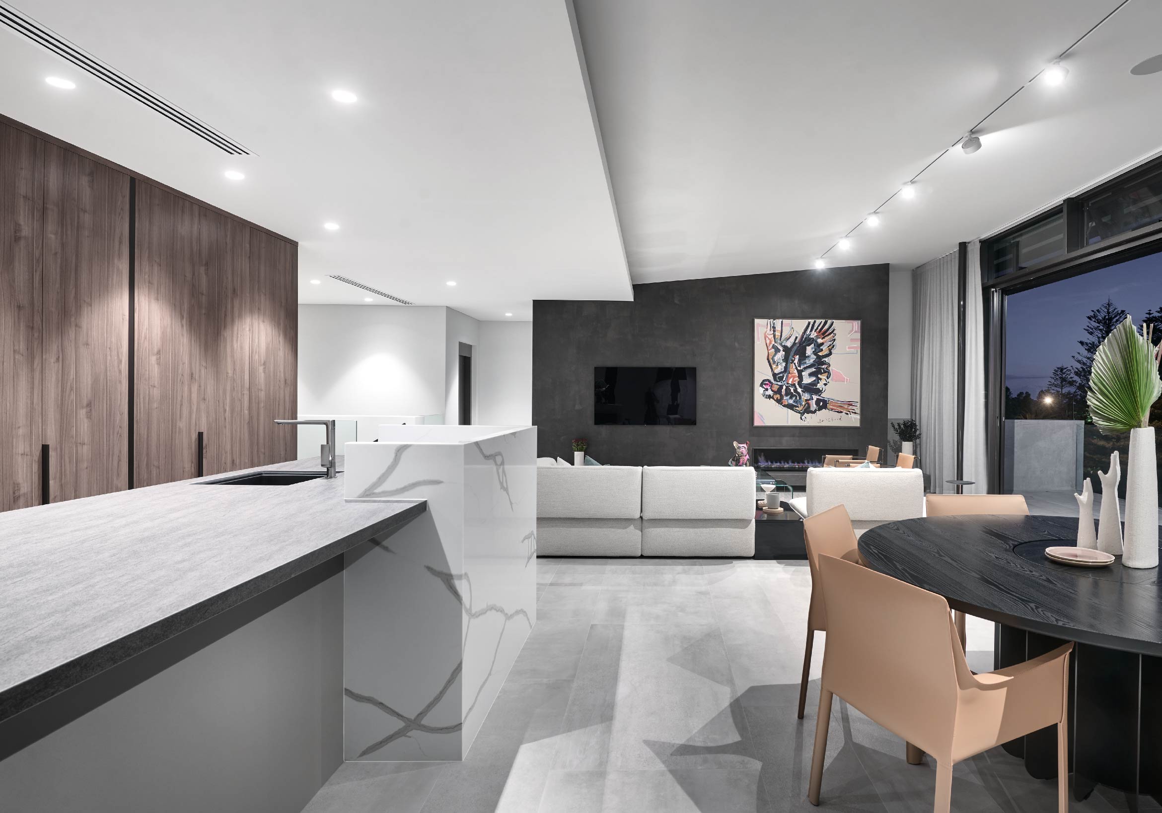 City Beach - Track Lighting Artwork