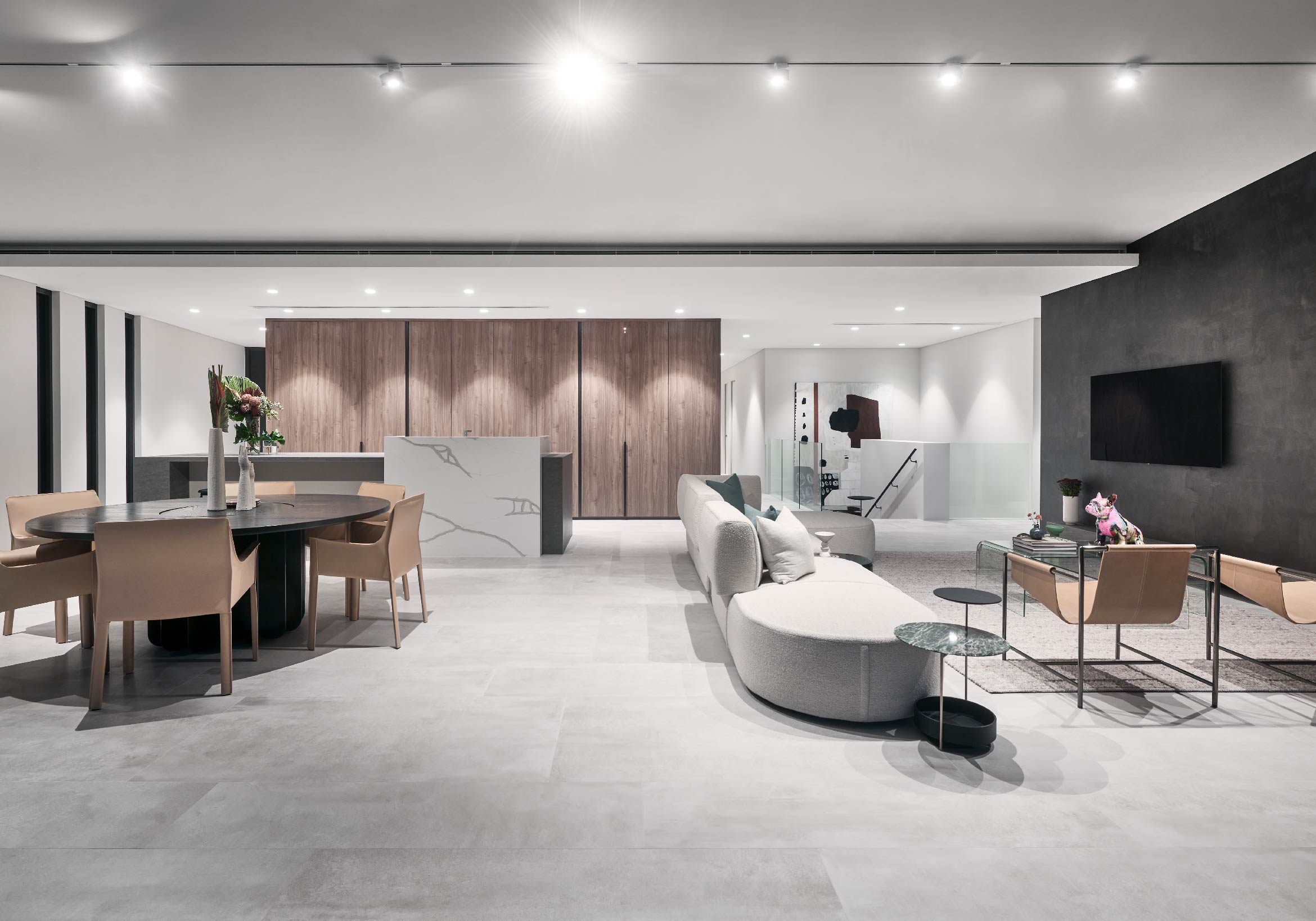 City Beach - Track Lighting Artwork