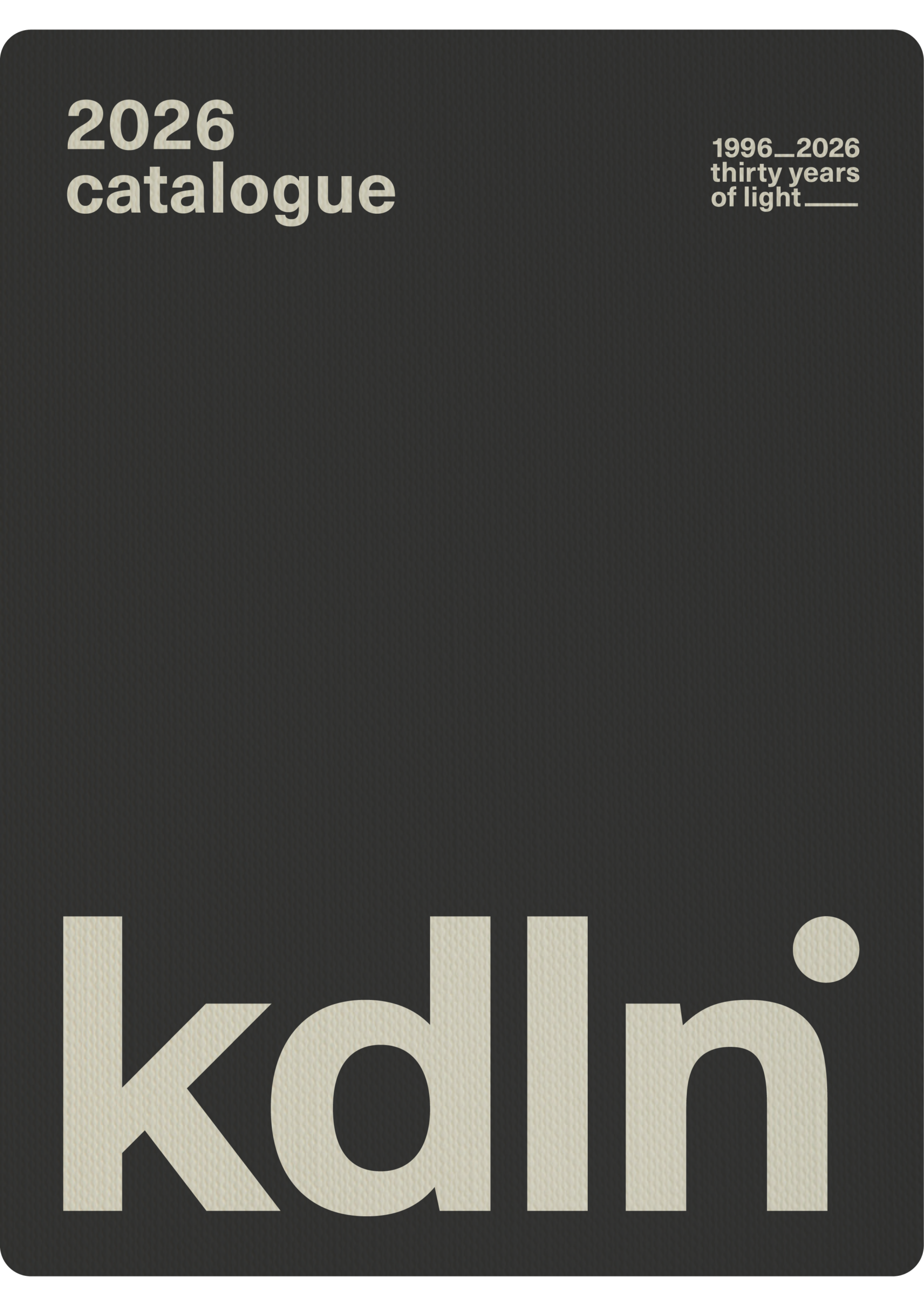 Catalogues - RL Website Downloads CoverPage KDLNCatalogue2026 scaled - Radiant Lighting