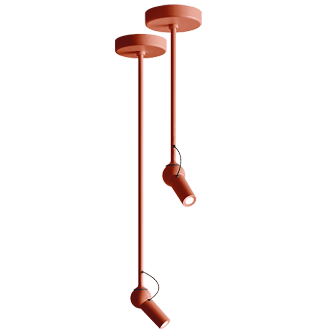 KDLN - kdln bird ceiling brick red finishing - Radiant Lighting