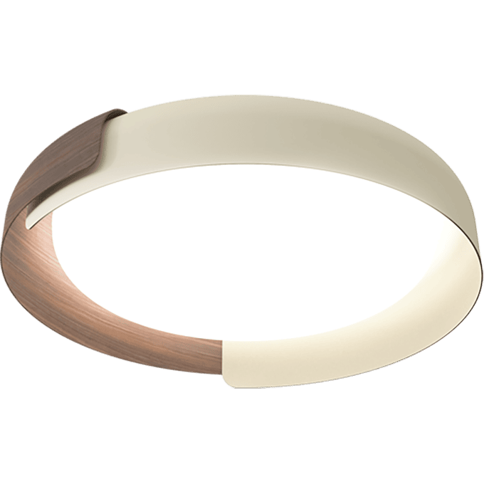 Ceiling Lights - kdln dala sand wood finishing - Radiant Lighting