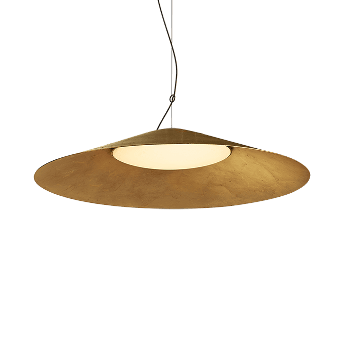 KDLN - kdln kate 43 suspension gold leaf finishing - Radiant Lighting